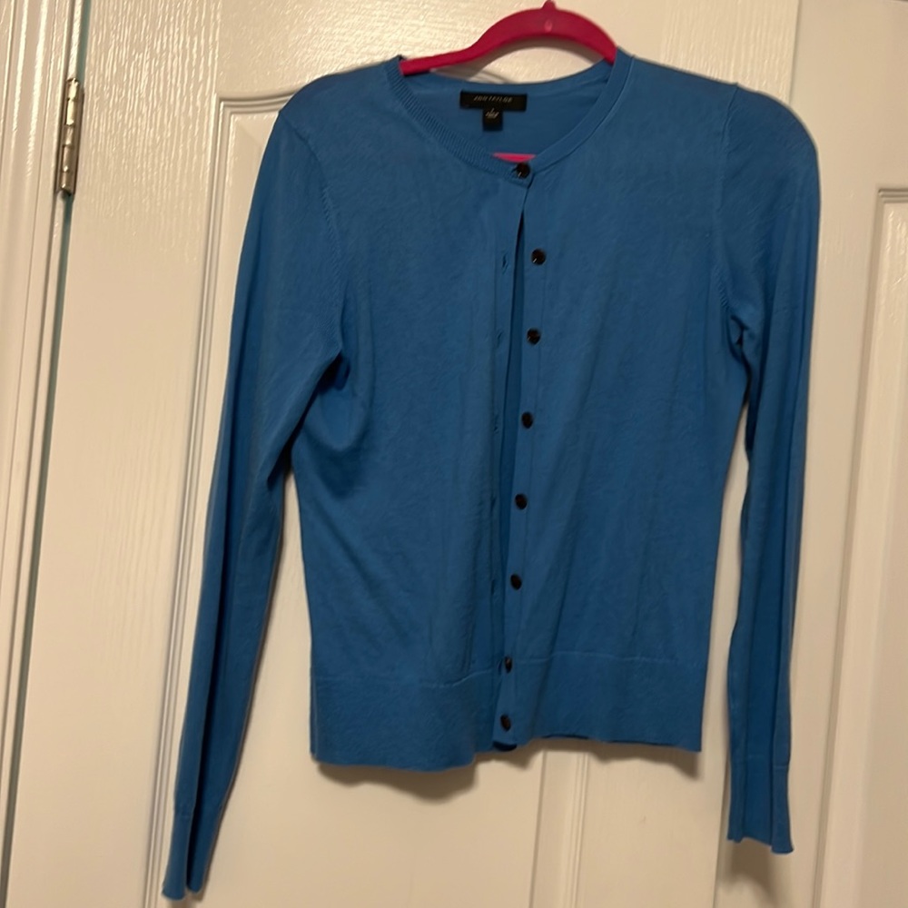 Teal cardigan